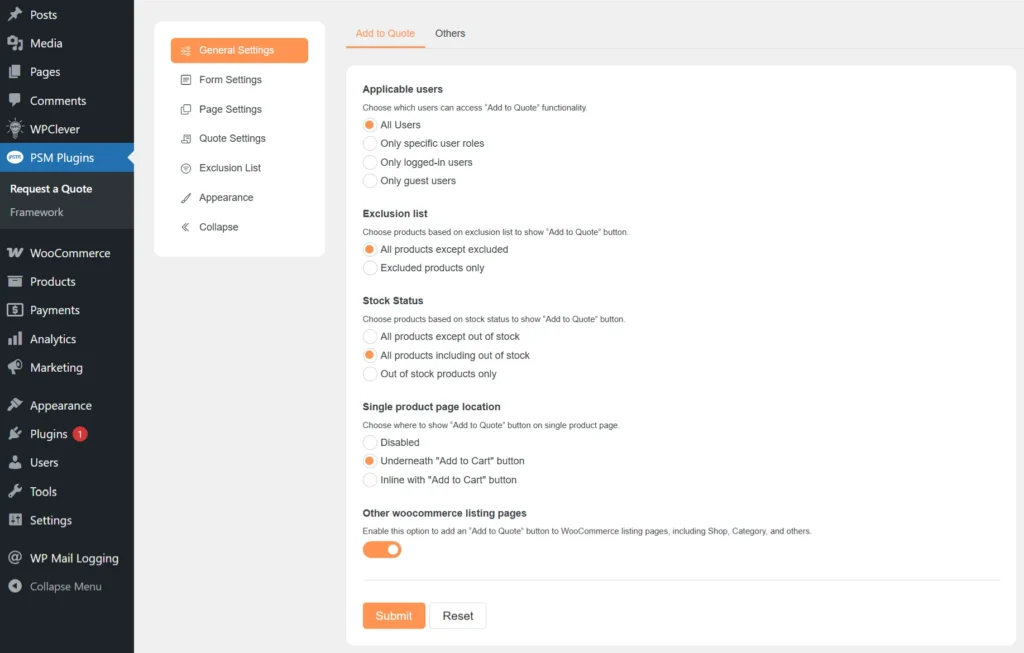 Add-to-Quote-General-Settings-PSM-Request-a-Quote